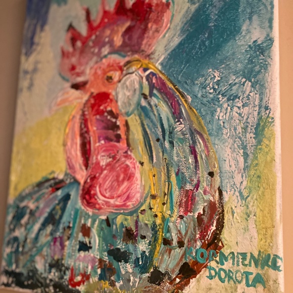 Original painting on canvas byDorotaKormienko 11x14x0.9 inch - Picture 3 of 5